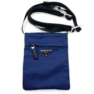PRADA Blue Shoulder Bag